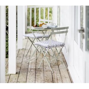 Cream Metal Bistro Set  - Funky Chunky Furniture