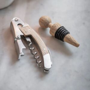 Oak Bottle Opener Gift Set  - Funky Chunky Furniture