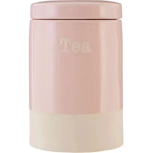 Pastel Pink Tea Canister   Funky Chunky Furniture  - Funky Chunky Furniture