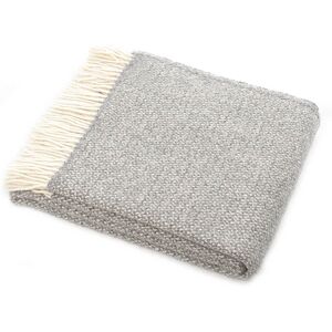 Grey Wool Throw  - Funky Chunky Furniture