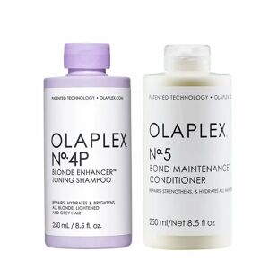 Olaplex - Blonde Toning Shampoo No.4P & Bond Conditioner No.5 Duo
