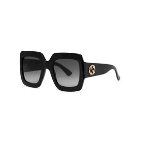 Gucci - GG0053SN 001 Black/Grey Woman's Sunglasses