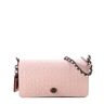 Coach Leather Crossbody Bag - Pink