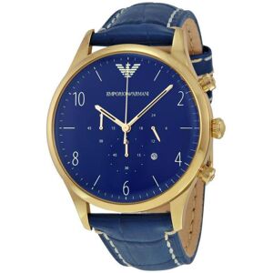 Emporio Armani Mens Navy Classic Watch AR1862