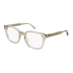 Gucci - GG0184O Womans Glasses Grey Crystal and Gold