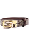 Gucci - Reversible belt with squared Interlocking G (90cm)