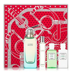 Hermes - Hermès Un Jardin Sur Le Nil 4 Piece Gift Set: Eau De Toilette (100ml), Eau De Toilette (15ml), Body Lotion (40ml), Shower Gel (40ml)