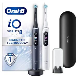 Oral B Oral-B - iO8 White Alabaster & Black Onyx (Duo Pack)