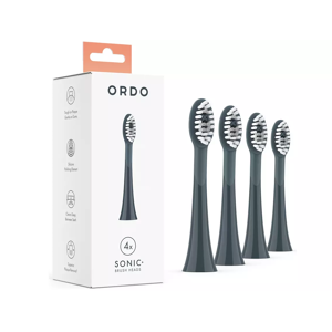 Ordo - Sonic+ Charcoal Electric Brush Heads (4pk)
