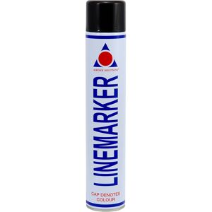 Aerosol Solutions 0906 Black Linemarker Spray Paint 750ml