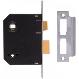 Union Y2294-CH-3.00 Bathroom Mortice Lock Chrome 76mm Case Union Y2294-CH-3.00 Bathroom Mortice Lock Chrome 76mm Case