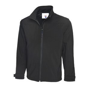 Uneek UC611 Premium Soft Shell Jacket XL Black