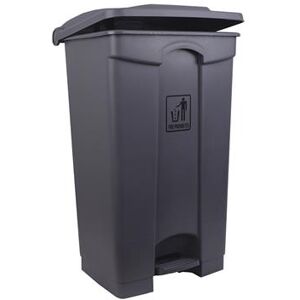 Robert Scott 101711 Polypropylene Pedal Bin 87L  Grey