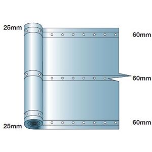 Monarflex IcoScaff 25486 Clear Economy Scaffold Sheeting 2m x 45m