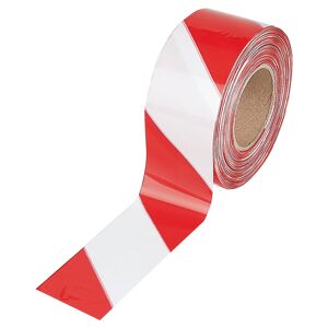 Ultratape Barrier Tape 75mm x100m Red/White