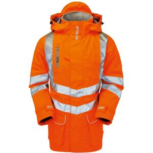 Pulsar PR499 Hi-Vis Rail Spec Parka Storm Coat 5XL  Orange