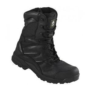 Rock Fall RF4500 Titanium High Leg Side-Zip Boots S3 Black 6