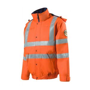 Roots RO4547 Stormbuster Contractor Hi-Vis Flame Retardant Bomber Jacket 6XL  Orange