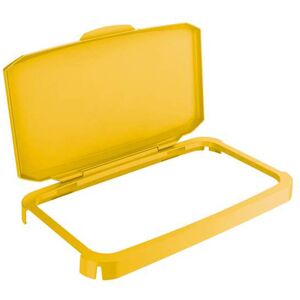 Durable 1800500 Hinged Lid For Durabin Rectangular 60L Yellow Durable 1800500 Hinged Lid For Durabin Rectangular 60L Yellow