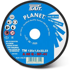 Sait 006310 PLANET Flat Metal Cutting Disc 230mm (Pack Of 10) Sait 006310 PLANET Flat Metal Cutting Disc 230mm (Pack Of 10)