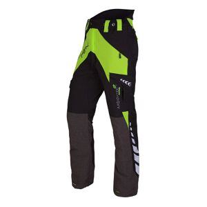 Arbortec AT4050 Breatheflex Chainsaw Trousers Type C Class 1 3XL Black/Lime