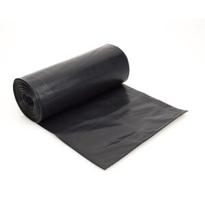 Euro Packaging Black Heavy Duty Refuse Bags 140Ltr Pack of 100