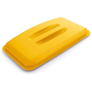 Durable 1800497 Durabin Lid For Rectangular Waste Bin 60L Yellow Durable 1800497 Durabin Lid For Rectangular Waste Bin 60L Yellow