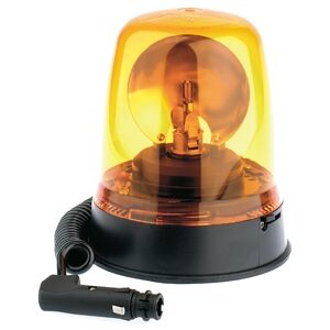 Britax 394 Dual Voltage Amber Rotating Beacon 12/24V Magnetic