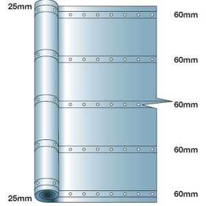 Monarflex IcoScaff 23994 Clear Economy Scaffold Sheeting 3m x 45m