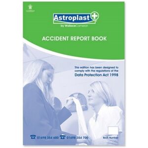 Astroplast 5401012 A4 Accident Report Book