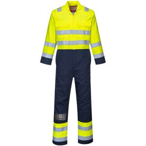 Portwest BIZ7 Hi-Vis Anti-Static Bizflame Pro Coverall