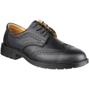 Footsure Amblers FS44 Black Brogue Safety Shoes S1P SRC