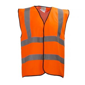 Beeswift WCENGOR Hi-Vis Orange Waistcoat 6XL  Orange