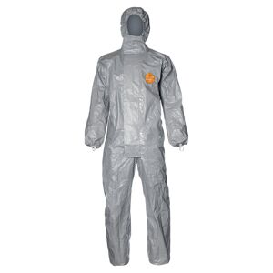 DuPont Tychem 6000F TFCHA5TGY00 Hooded Disposable Coverall