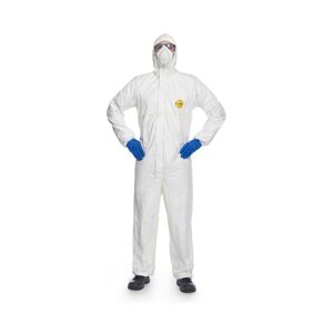 DuPont TSCHF5SWHDE Tyvek 200 Easysafe Disposable Coverall Type 5/6 XL  White