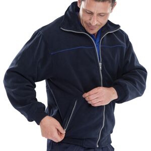 Beeswift EN** Endeavour Zipped Fleece S  Navy