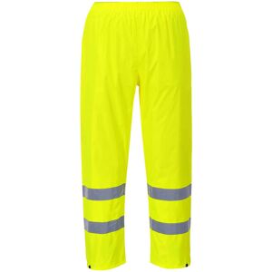 Portwest H441 Hi-Vis PVC-Coated Rain Trousers 3XL  Yellow