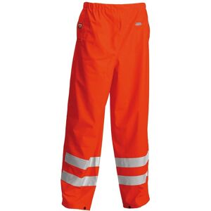 Lyngsoe FR-LR52 Flame Retardant Hi-Vis Rain Trousers 4XL  Orange