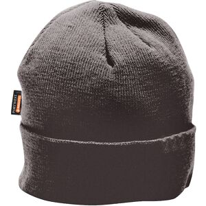 Portwest B013 Insulatex Lined Knit Beanie Hat Grey