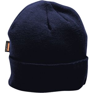 Portwest B013 Insulatex Lined Knit Beanie Hat Navy