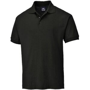 Portwest B210 Naples Polo Shirt 5XL  Black