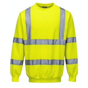 Portwest B303 Hi-Vis Sweatshirt 5XL  Yellow
