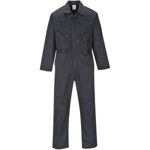 Portwest C813 Liverpool Zip Coverall Tall L  Black