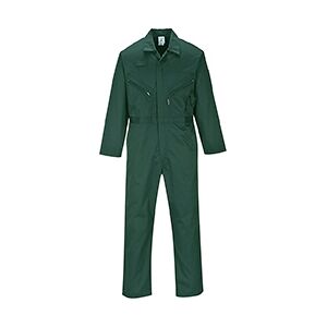 Portwest C813 Liverpool Zip Coverall Regular S  Bottle Green