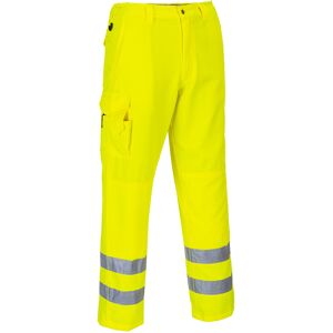 Portwest E046 Hi-Vis Combat Trousers XS  Yellow