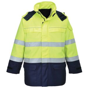 Portwest FR79 Bizflame Multi Arc Hi-Vis Jacket M  Yellow