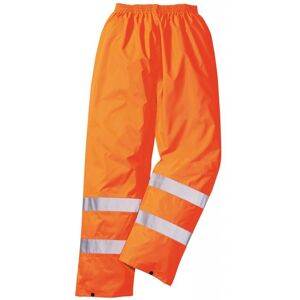 Portwest S480 Hi-Vis Traffic Over Trousers XL  Orange