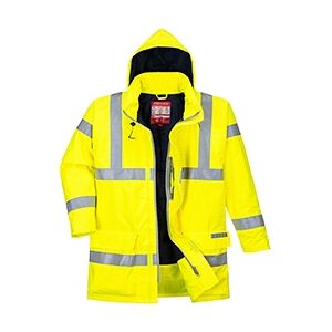 Portwest S778 Bizflame Hi-Vis Flame Resistant Rain Jacket S  Yellow