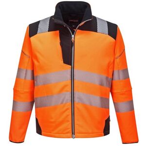 Portwest T402 PW3 Hi-Vis Softshell Jacket 3XL  Orange/Black