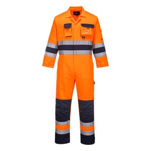 Portwest TX55 Nantes Hi-Vis Coverall S  Orange